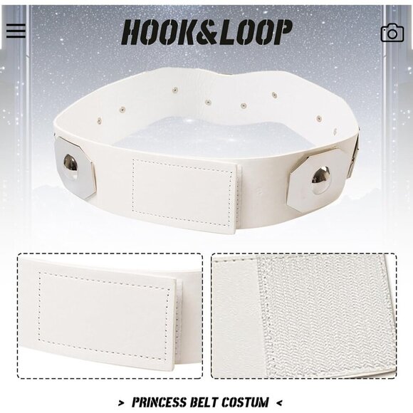 Women Costume Belt Faux Leather Large Halloween Cosplay Accessories main image 4